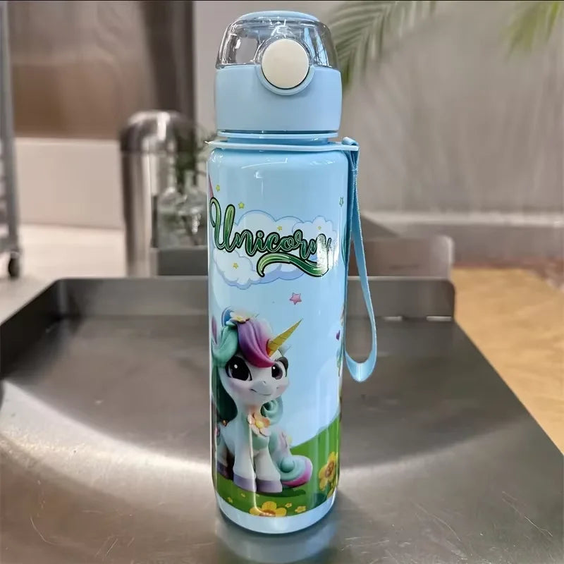 Unicorn-Themed BPA-Free Water Bottles – Leak-Proof, Durable & Kid-Friendly Design