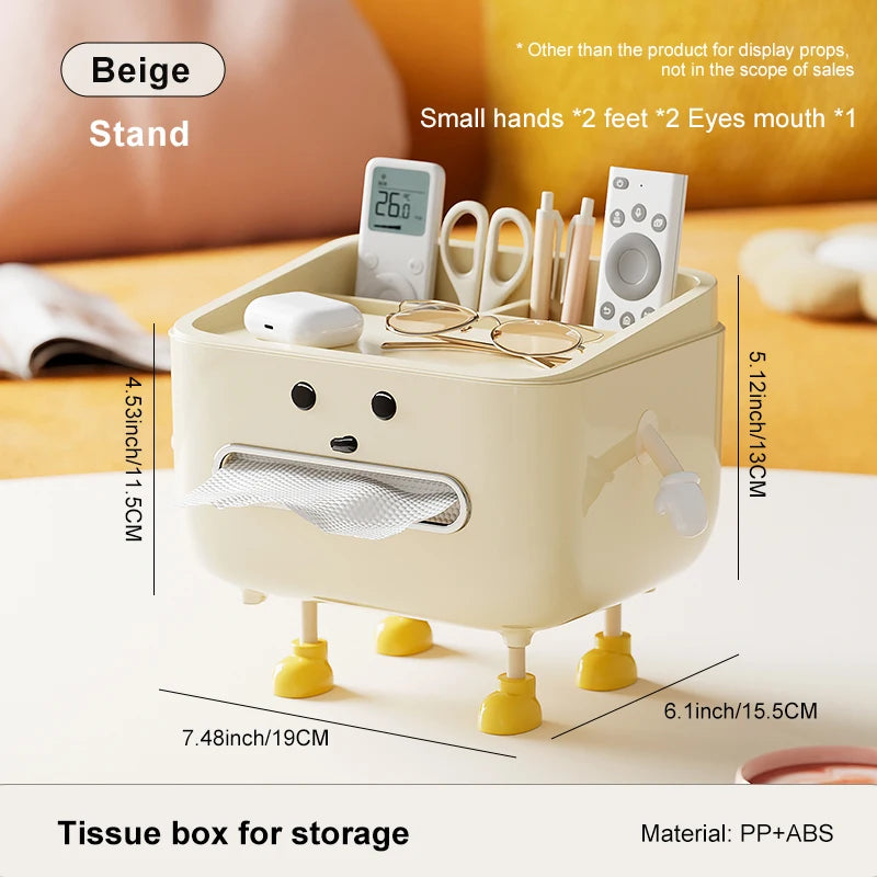 Multi-Functional Tissue & Remote Holder