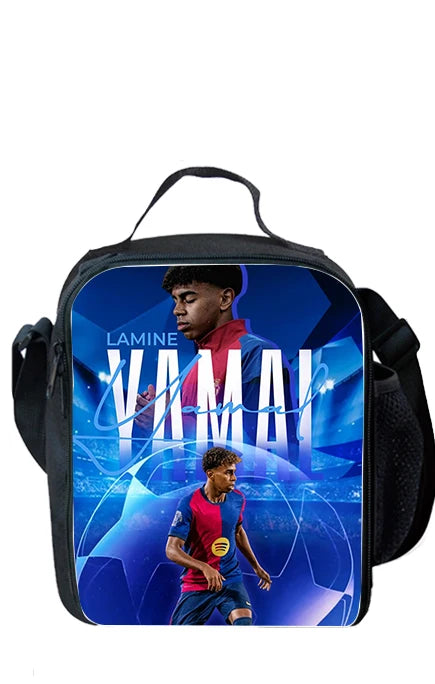 Lamine Yamal Child School Backpack Set