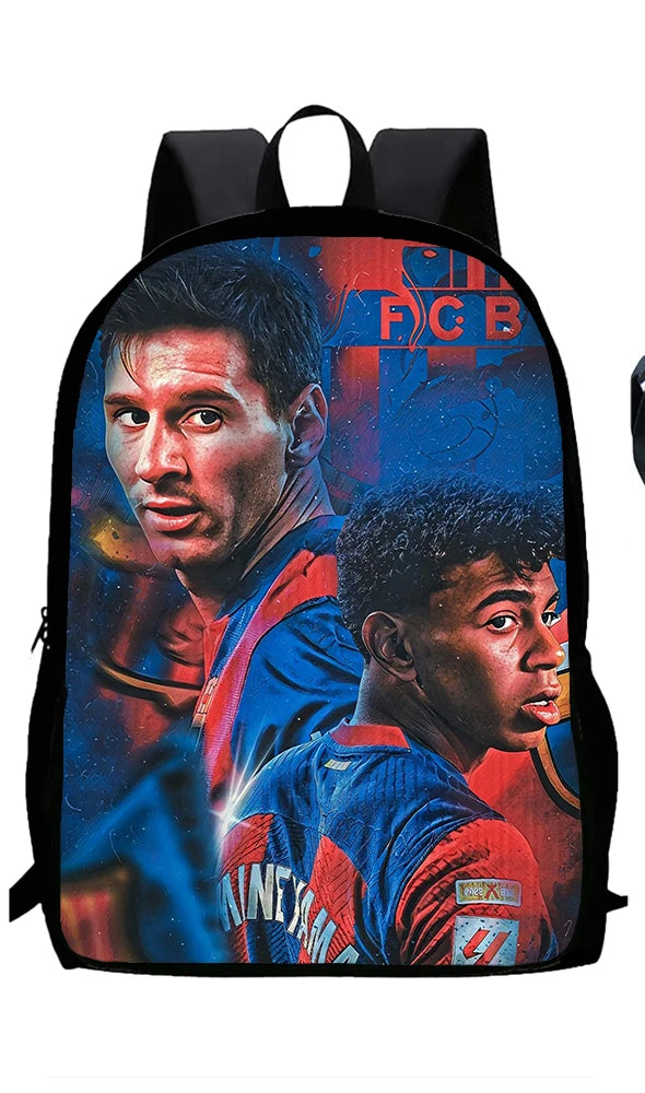Lamine Yamal Child School Backpack Set