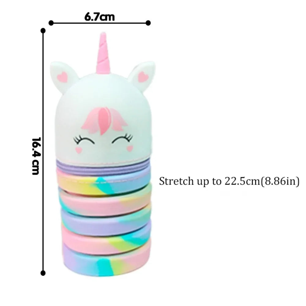 Cartoon Silicone Pencil Case Animal Shape