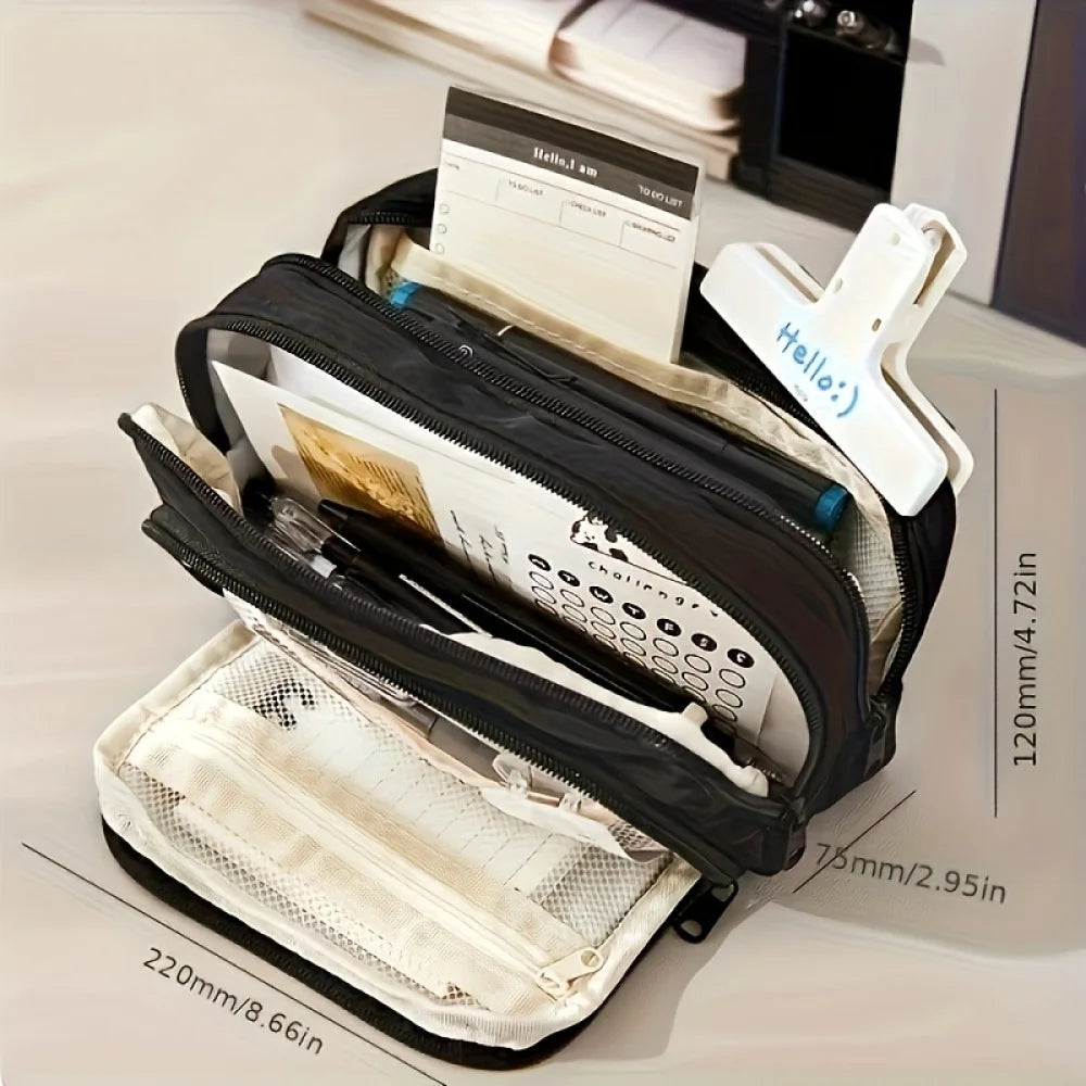 A Large-capacity Multi-layer Pencil Case