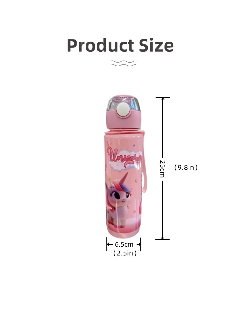 Unicorn-Themed BPA-Free Water Bottles – Leak-Proof, Durable & Kid-Friendly Design