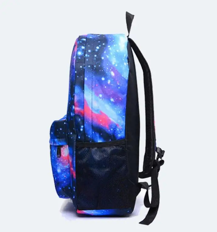 3pcs CR7 Backpacks Simple Style Lightweight