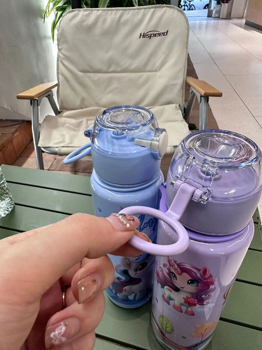 Unicorn-Themed BPA-Free Water Bottles – Leak-Proof, Durable & Kid-Friendly Design