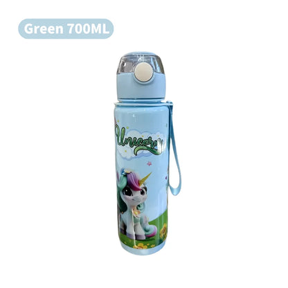 Unicorn-Themed BPA-Free Water Bottles – Leak-Proof, Durable & Kid-Friendly Design