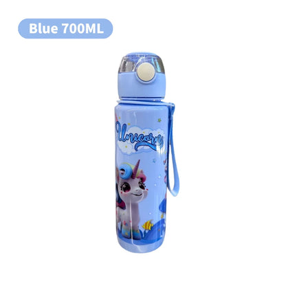 Unicorn-Themed BPA-Free Water Bottles – Leak-Proof, Durable & Kid-Friendly Design