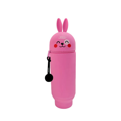 Stand up Pen Case Transparent PVC Storage Organizer