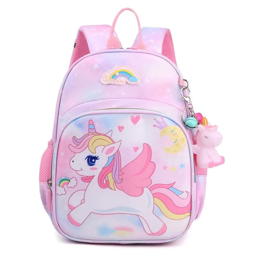 Unicorn Backpack For Girls Cartoon