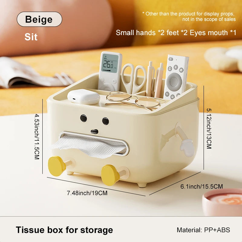 Multi-Functional Tissue & Remote Holder