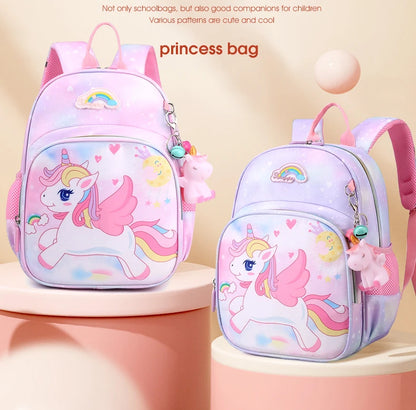 Unicorn Backpack For Girls Cartoon