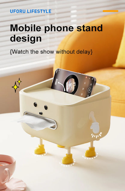 Multi-Functional Tissue & Remote Holder