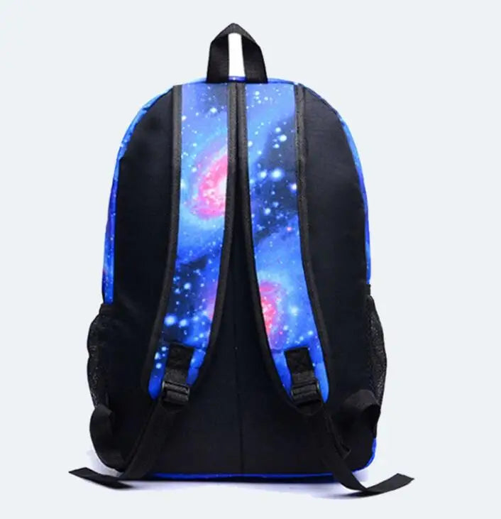 3pcs CR7 Backpacks Simple Style Lightweight