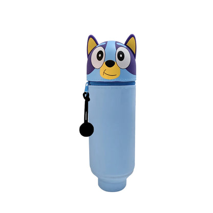 Stand up Pen Case Transparent PVC Storage Organizer
