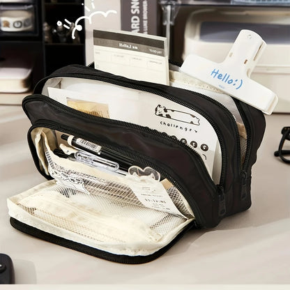 A Large-capacity Multi-layer Pencil Case