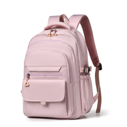 Large Capacity Travel Backpack with Laptop Compartment and Multiple Pockets