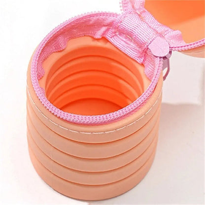 Cartoon Silicone Pencil Case Animal Shape