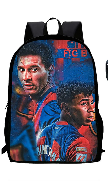 Lamine Yamal Child School Backpack Set