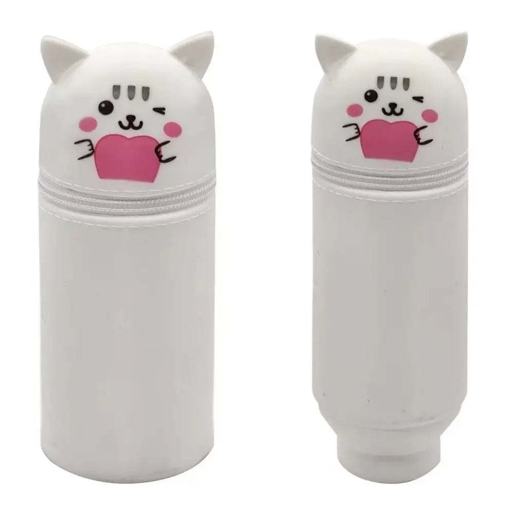 Cartoon Silicone Pencil Case Animal Shape