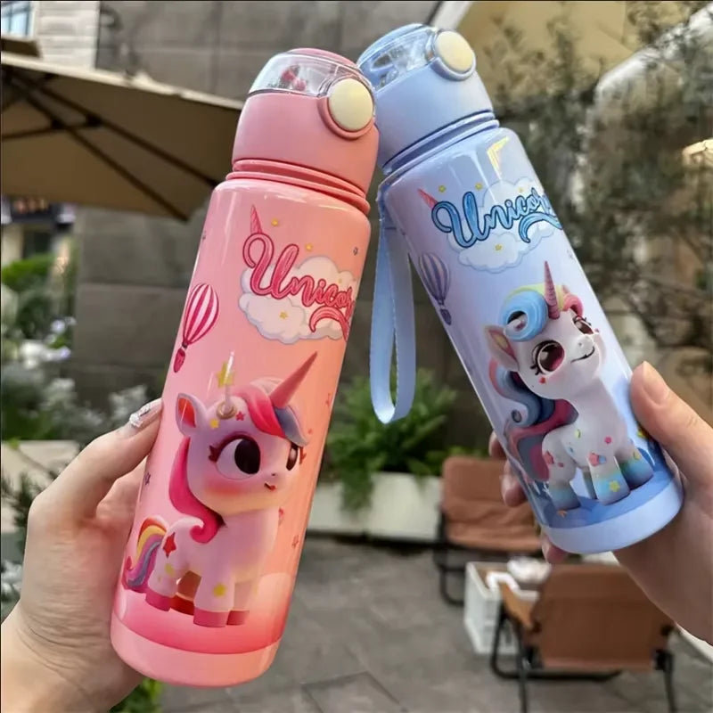 Unicorn-Themed BPA-Free Water Bottles – Leak-Proof, Durable & Kid-Friendly Design