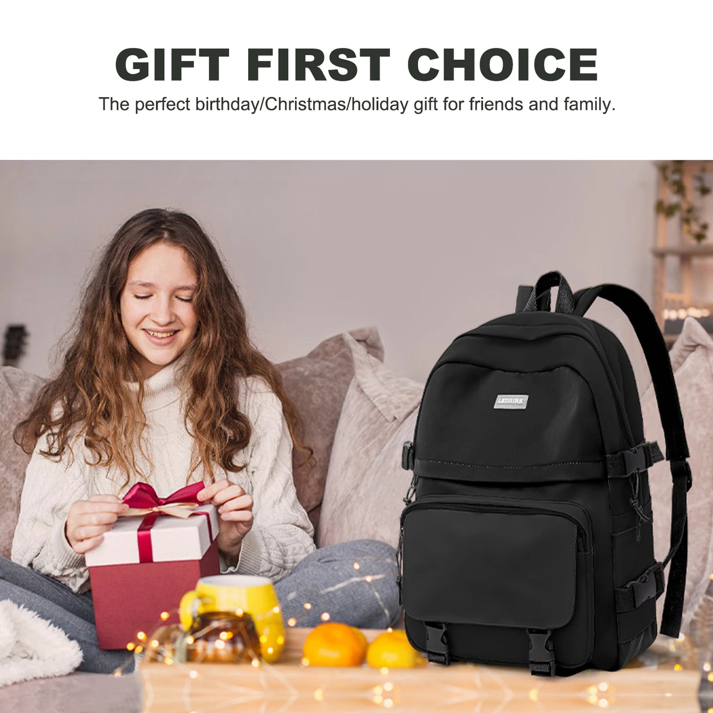 Backpack Casual Bookbag Teenager Girls & Boys School Backpack Travel College Schoolbag Children's