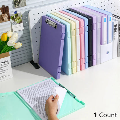 Pastel Hard Case Clipboard Folder