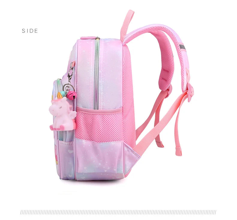Unicorn Backpack For Girls Cartoon