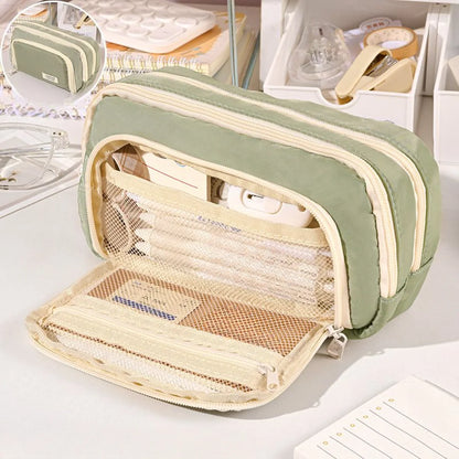A Large-capacity Multi-layer Pencil Case