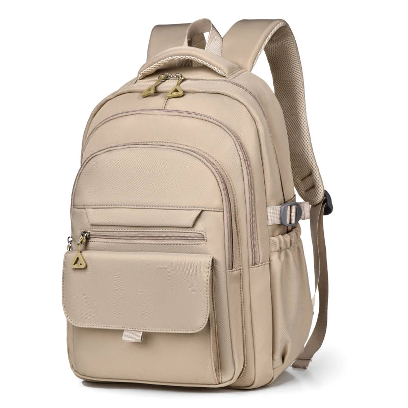 Large Capacity Travel Backpack with Laptop Compartment and Multiple Pockets