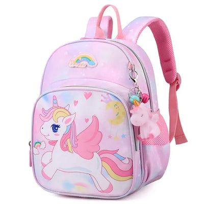 Unicorn Backpack For Girls Cartoon