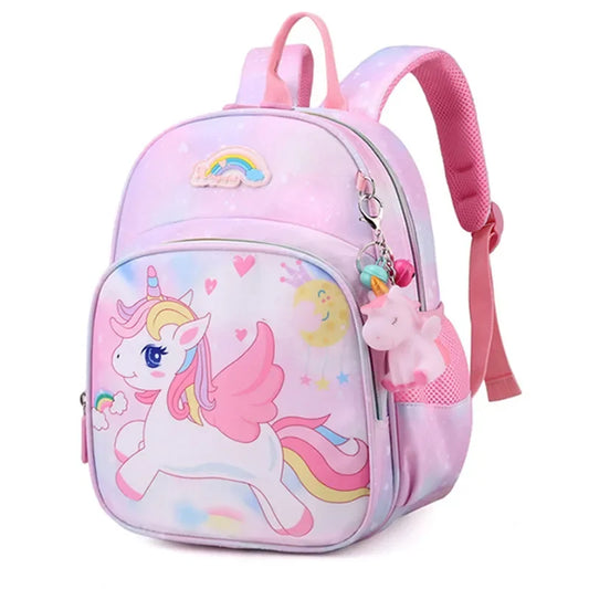 Unicorn Backpack For Girls Cartoon