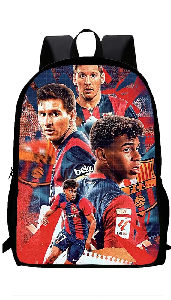 Lamine Yamal Child School Backpack Set