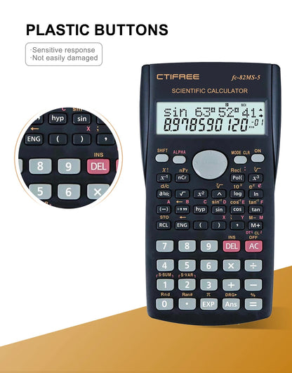 Scientific Calculator - Portable & Durable for Students