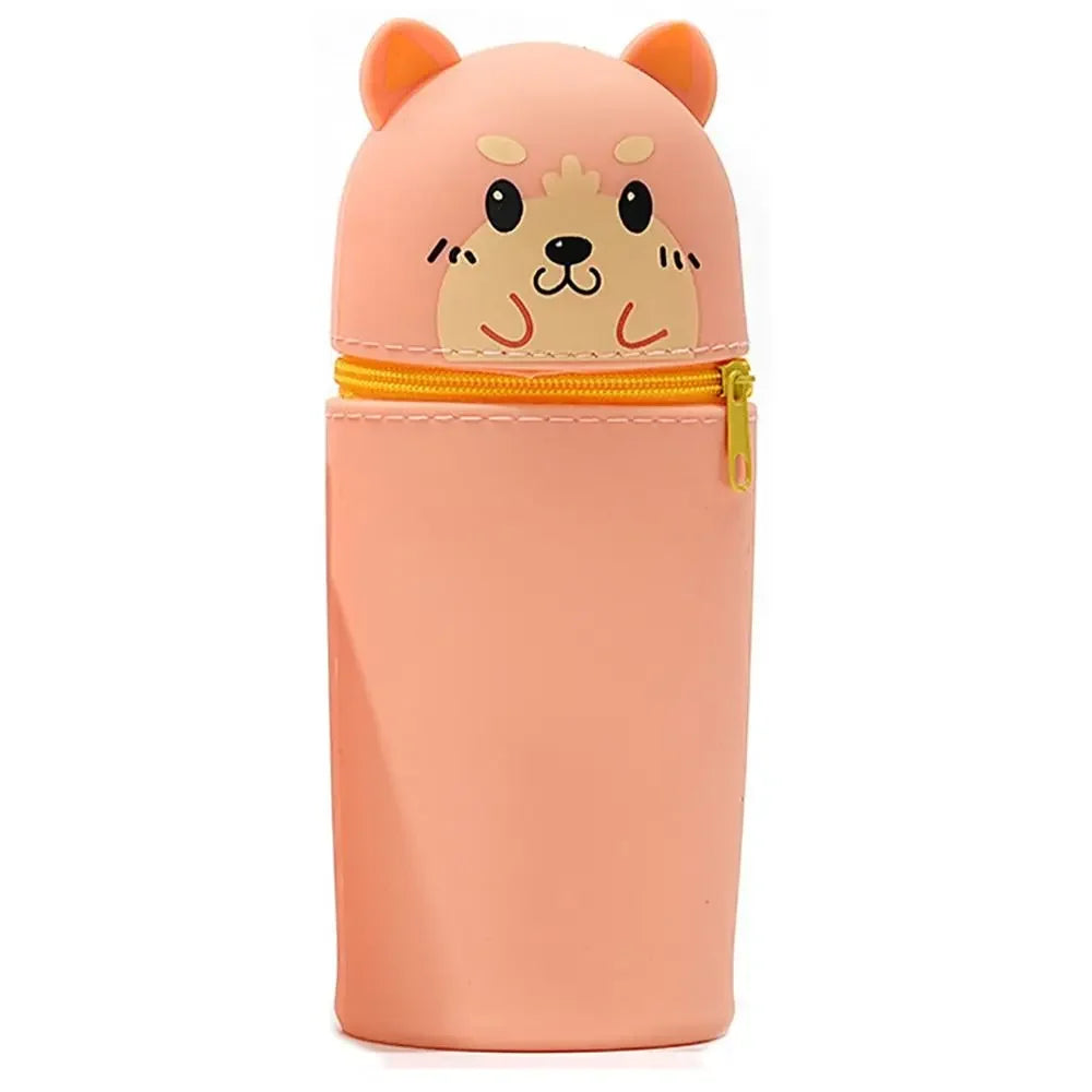 Cartoon Silicone Pencil Case Animal Shape