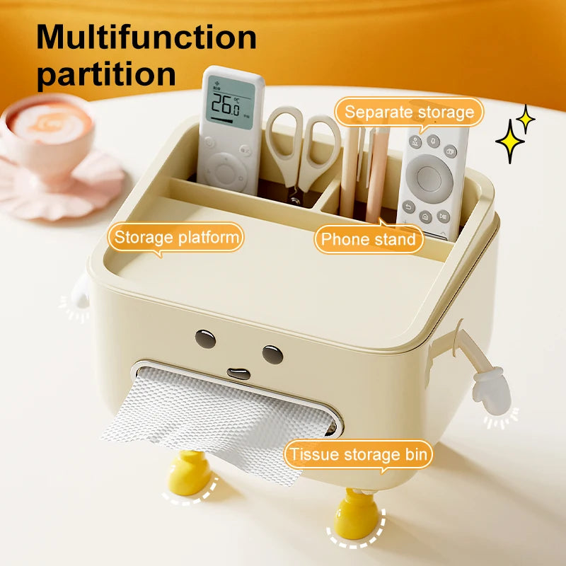 Multi-Functional Tissue & Remote Holder