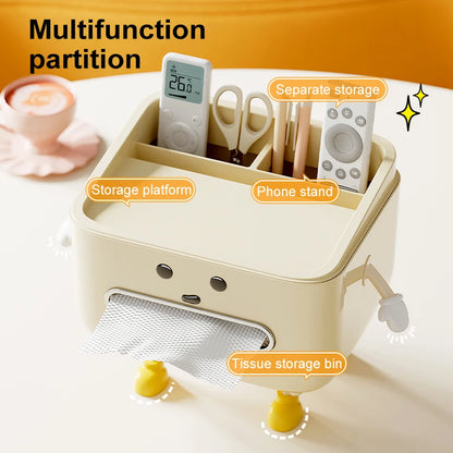 Multi-Functional Tissue & Remote Holder