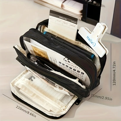 A Large-capacity Multi-layer Pencil Case