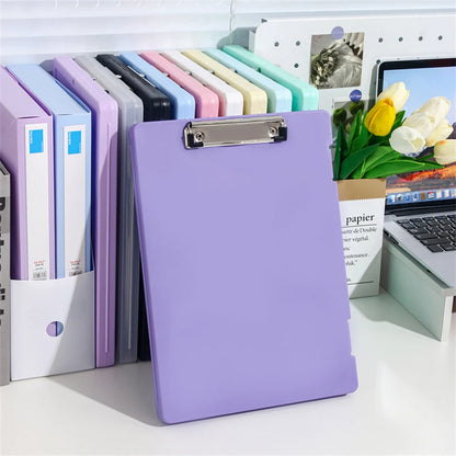 Pastel Hard Case Clipboard Folder