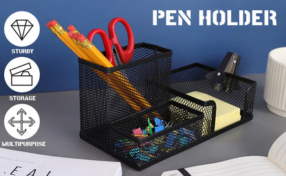 Mesh Desk Organizer Office Supplies