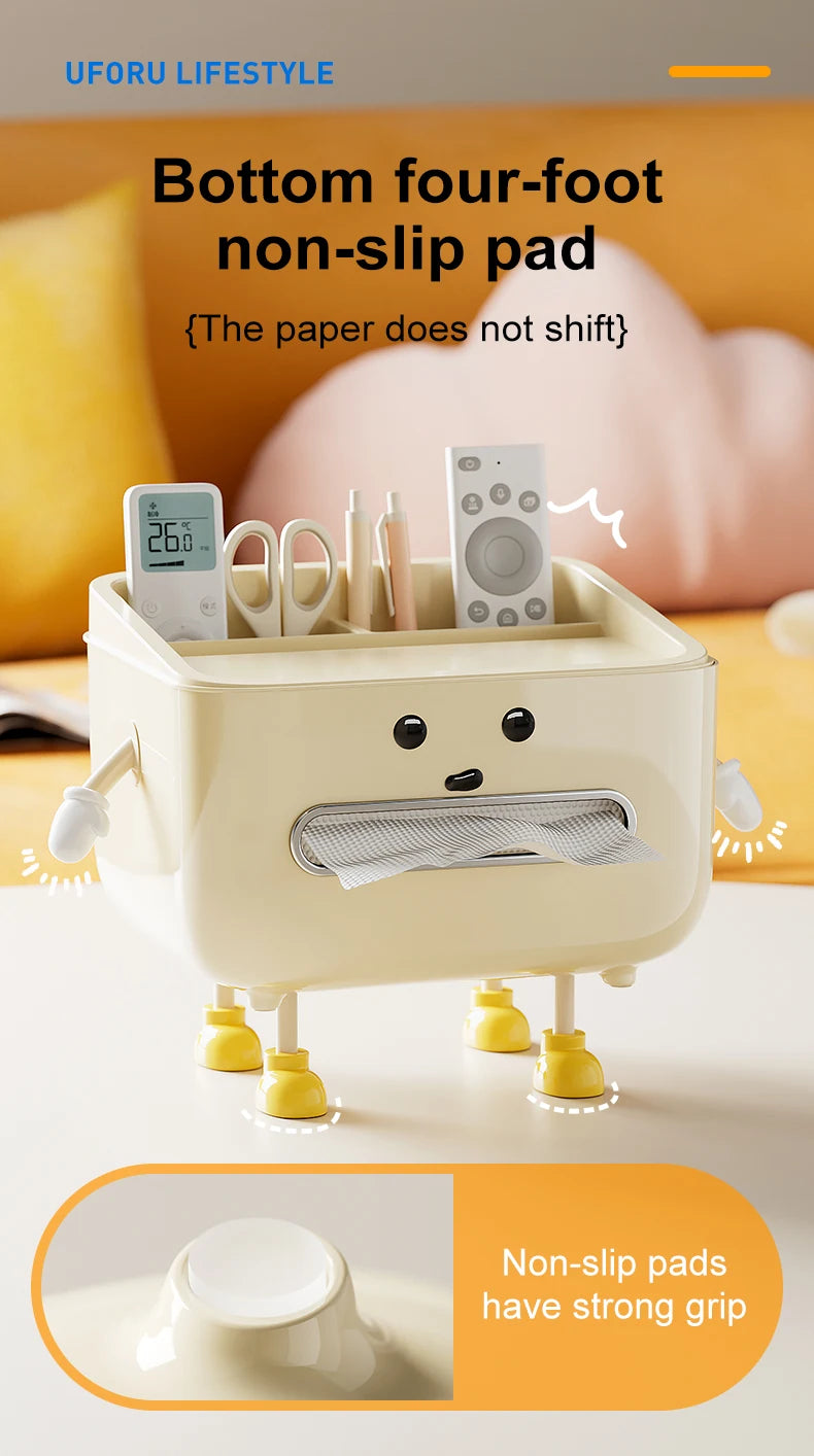Multi-Functional Tissue & Remote Holder