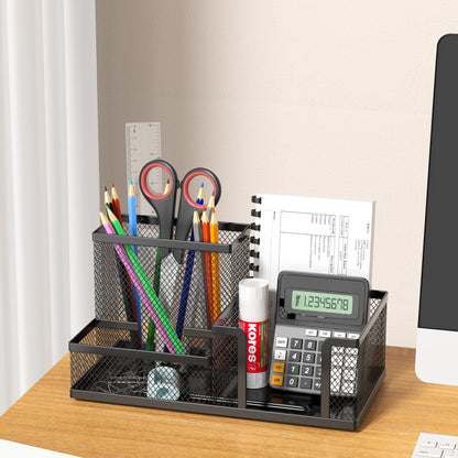 Mesh Desk Organizer Office Supplies