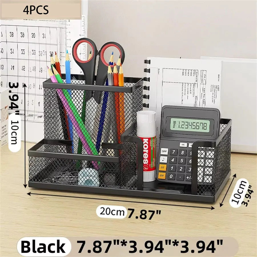 Mesh Desk Organizer Office Supplies