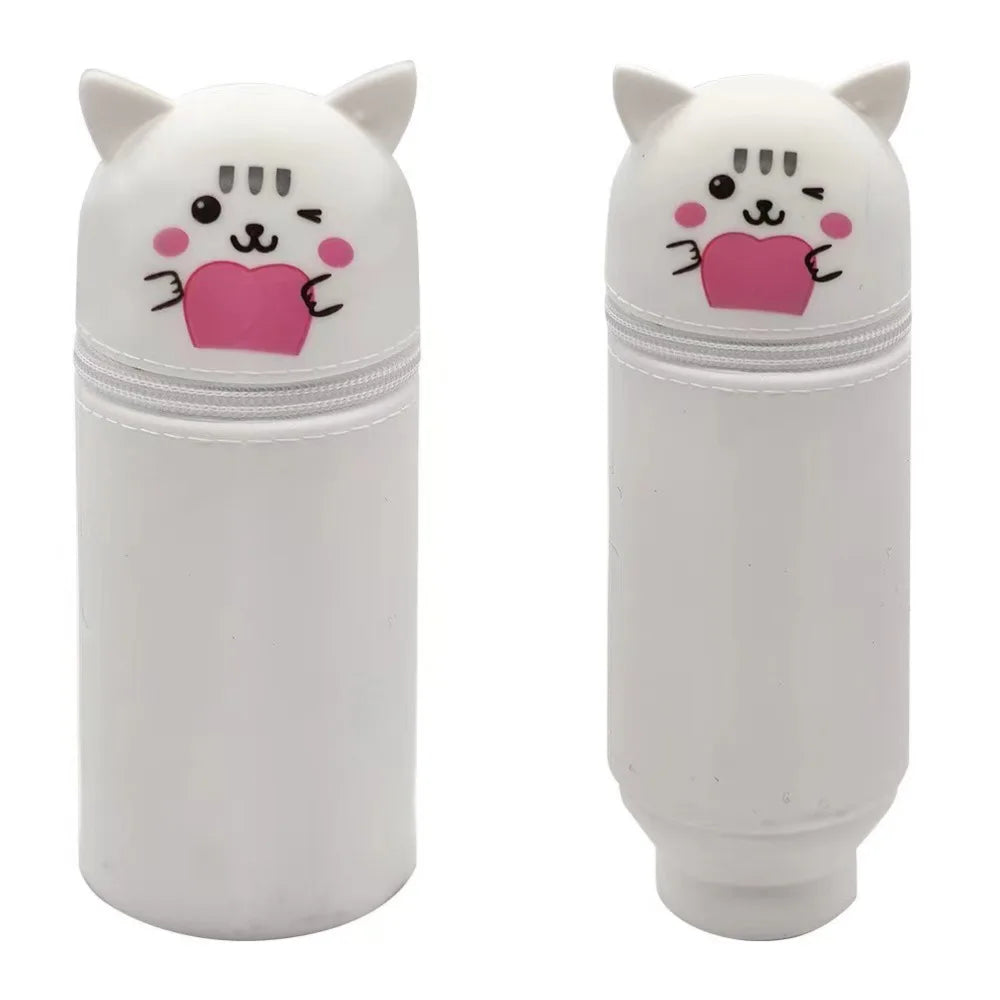 Cartoon Silicone Pencil Case Animal Shape