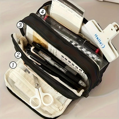 A Large-capacity Multi-layer Pencil Case