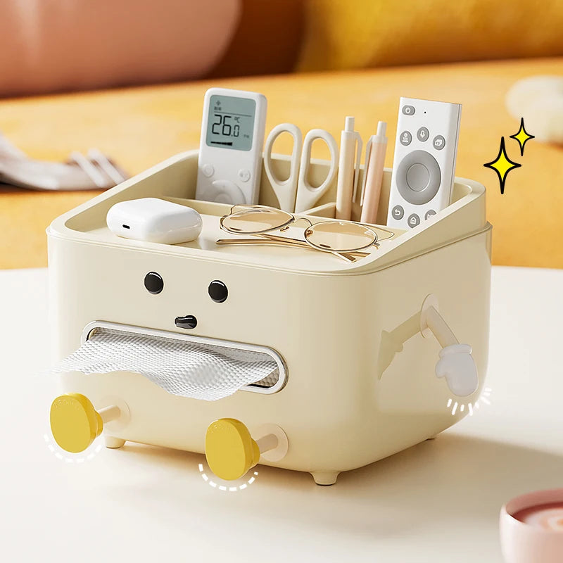 Multi-Functional Tissue & Remote Holder