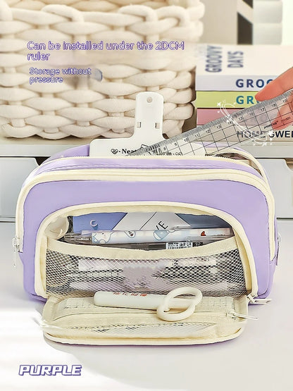 A Large-capacity Multi-layer Pencil Case