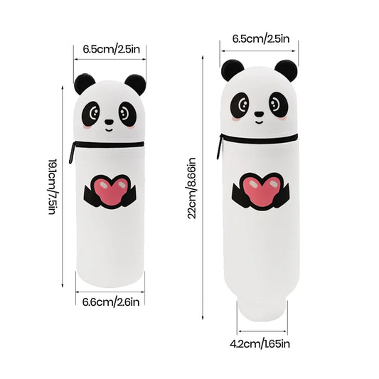 Stand up Pen Case Transparent PVC Storage Organizer