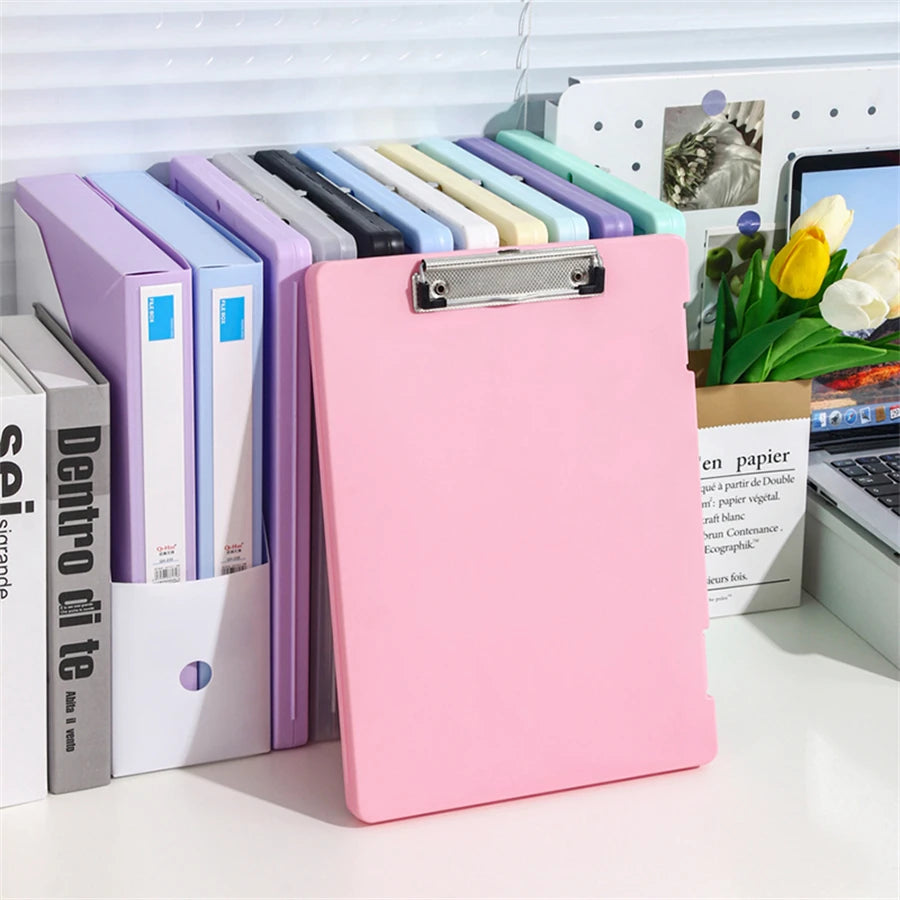 Pastel Hard Case Clipboard Folder