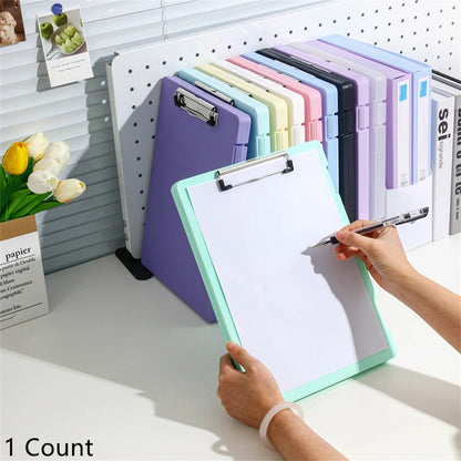 Pastel Hard Case Clipboard Folder