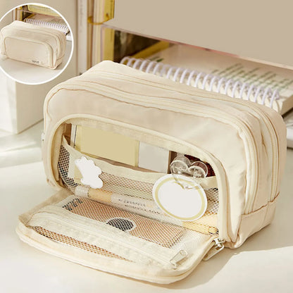 A Large-capacity Multi-layer Pencil Case